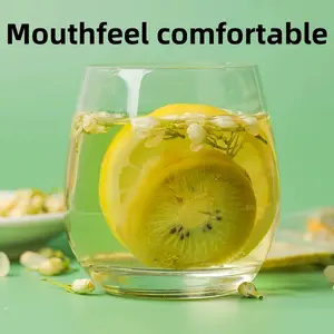 Kiwi lemon jasmine tea healthy fruit tea with sour and sweet taste Beverage loaded tea