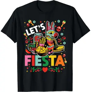 Celebrate Cinco De Mayo with a Vibrant Mexican Style T-Shirt for Men