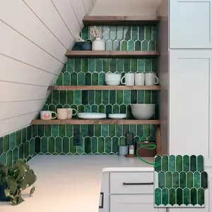 20pcs 3D Mosaic Self-adhesive Wall Stickers, Three-dimensional Crystal Drop Glue High Temperature Resistant Decorative Sticker, Waterproof, Oil-proof, Easy to Clean,, for Room Decor,Hoom Decor,Suitable for Kitchen, Bathroom, Living Room