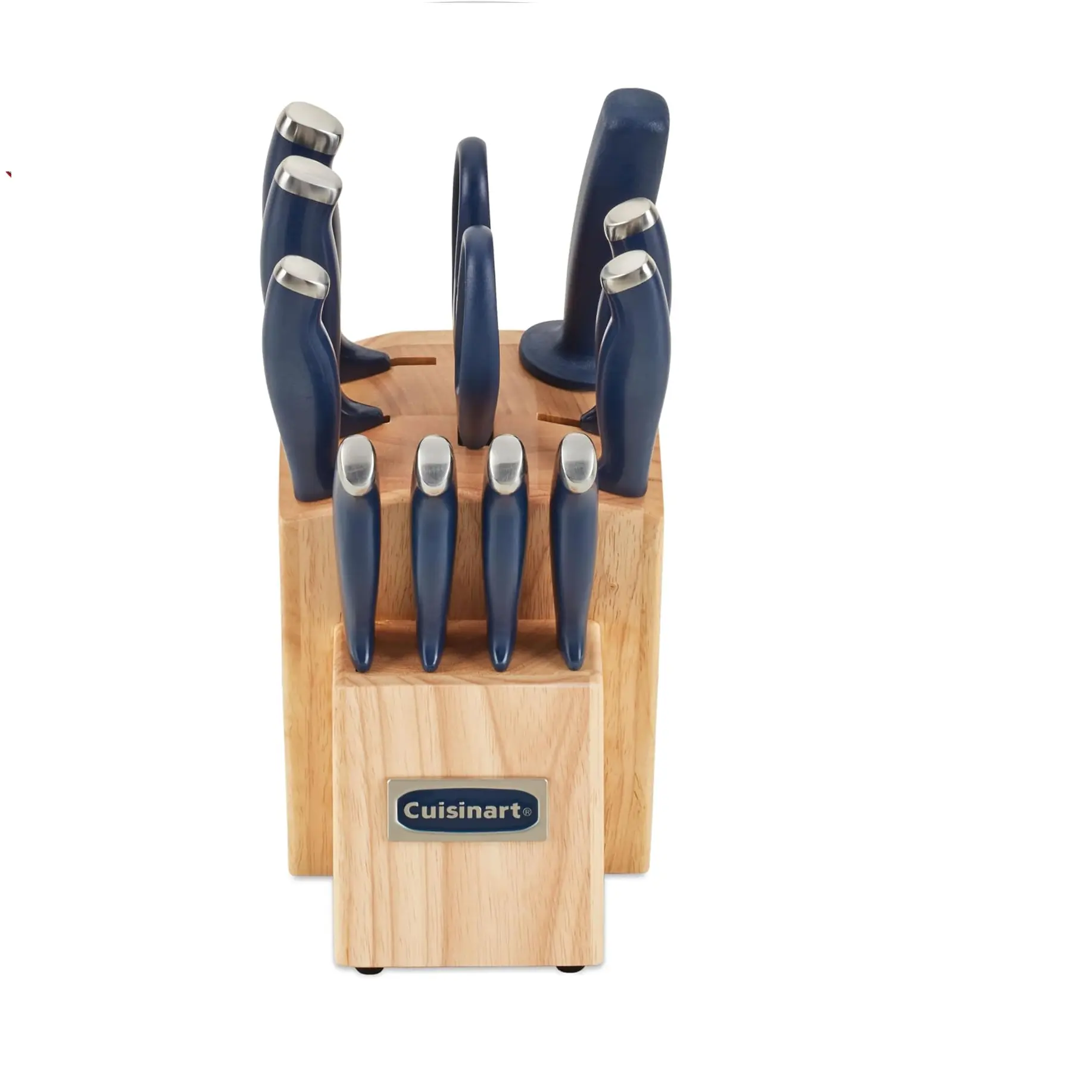 Cuisinart C77SSN-12P Color Pro Collection 12 Piece Knife Block Set, Navy