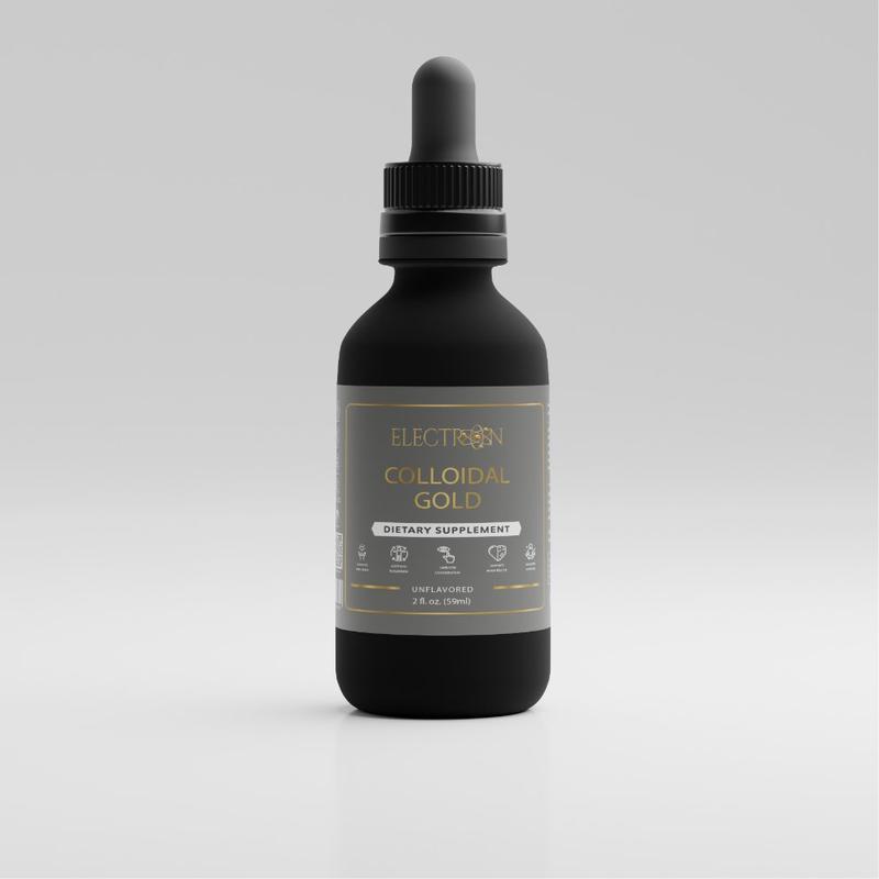 Ruby Red Colloidal Gold Polyatomic Colloidal Gold Supplement – Real Elemental Gold for Brain ...