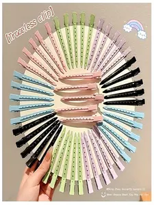 Makeup Hair Clip Daily Root Volume Clips Accessory Headwear Invisible Duckbill Claws Simple Cute Style Multi-Use Flat Hair Clips