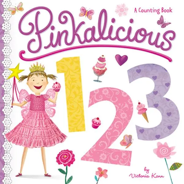 USED Book - Pinkalicious 123: A Counting Book by Kann, Victoria (Board book) - english