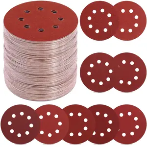 70 PCS 5 Inch Sanding Discs 40-800 Grit Hook and Loop Sandpaper for Random Orbital Sander Comprehensive Grit Range Easy Application Versatile Sanding Options