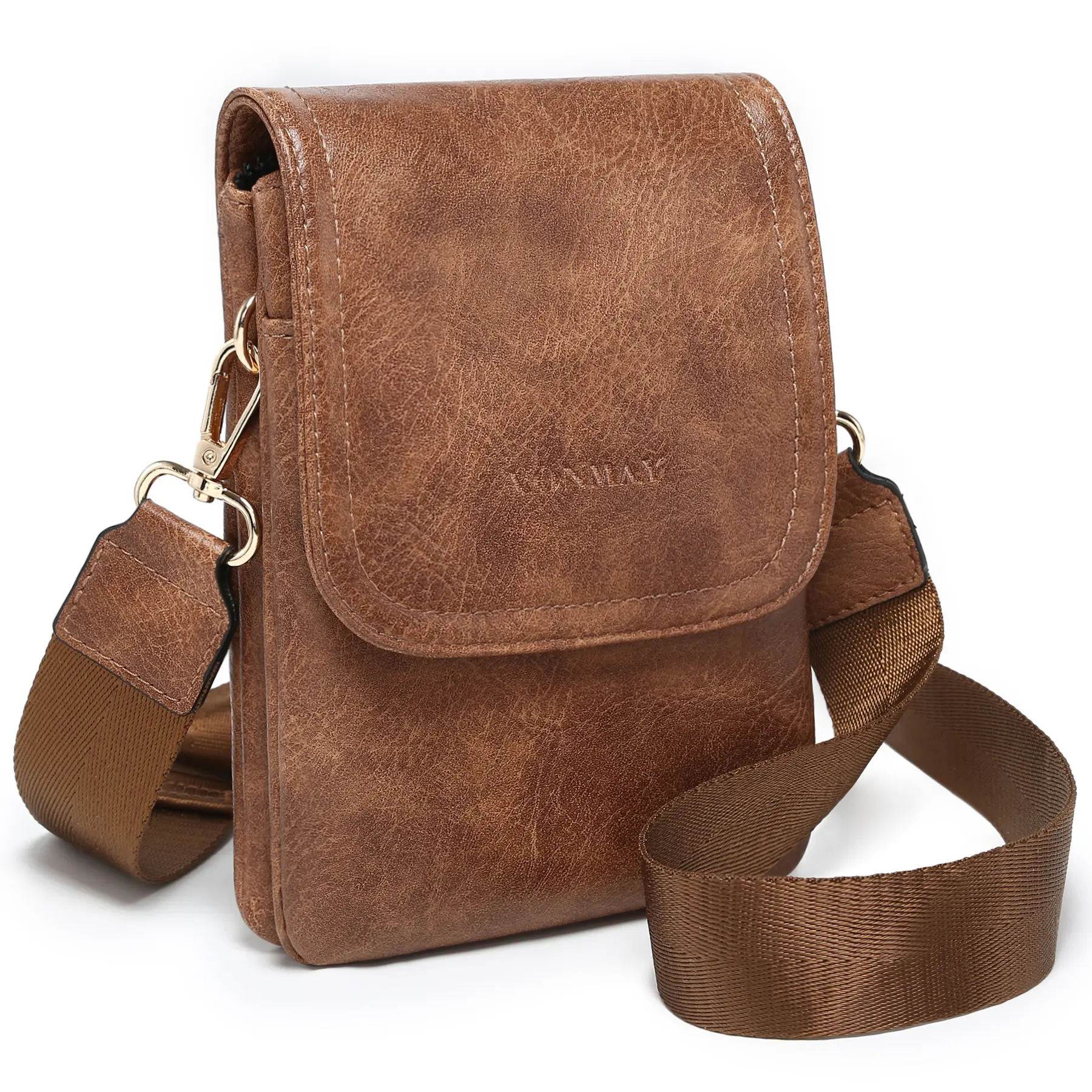 VONMAY Small Crossbody sling Bags for Women Lightweight Phone Wallet Purses Handbags Wide Strap Cross Body Purse