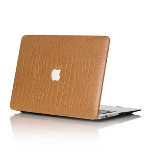 Butterscotch Faux Crocodile MacBook Case
