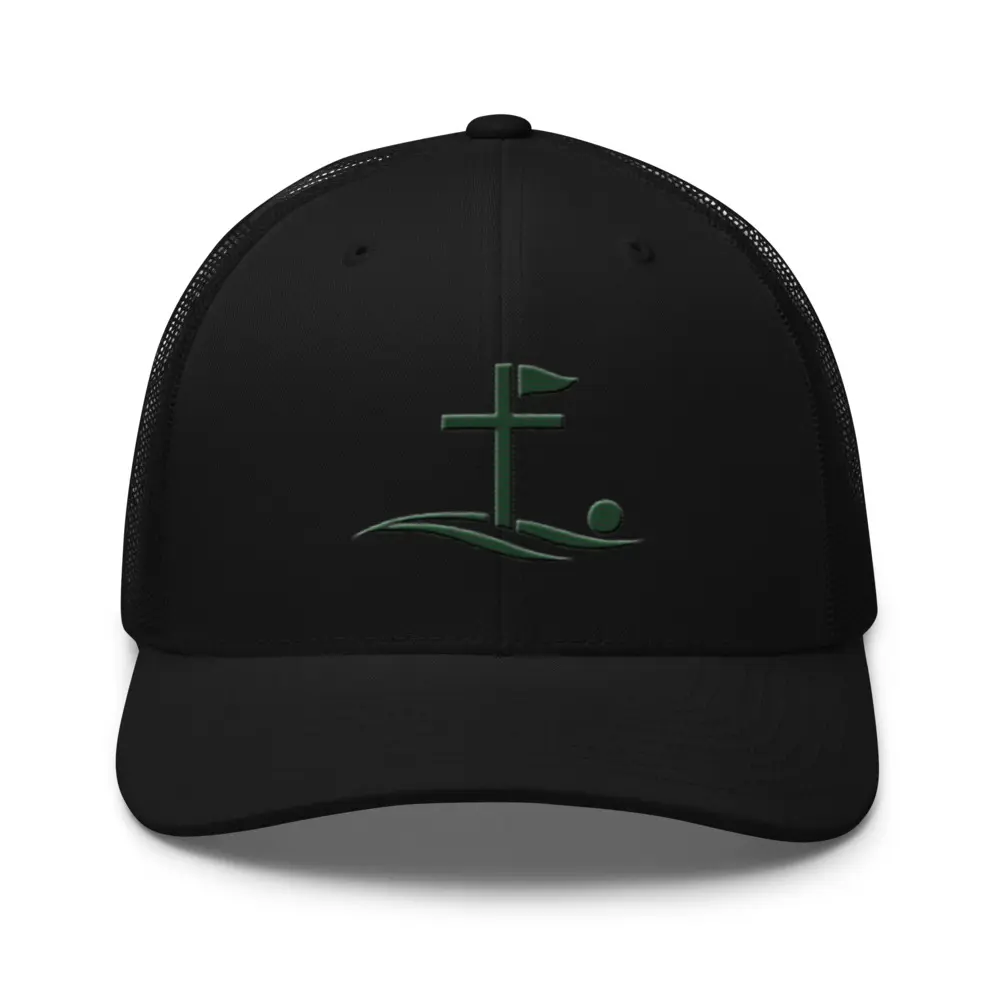 GOD'S COURSE Yupoong Trucker Cap