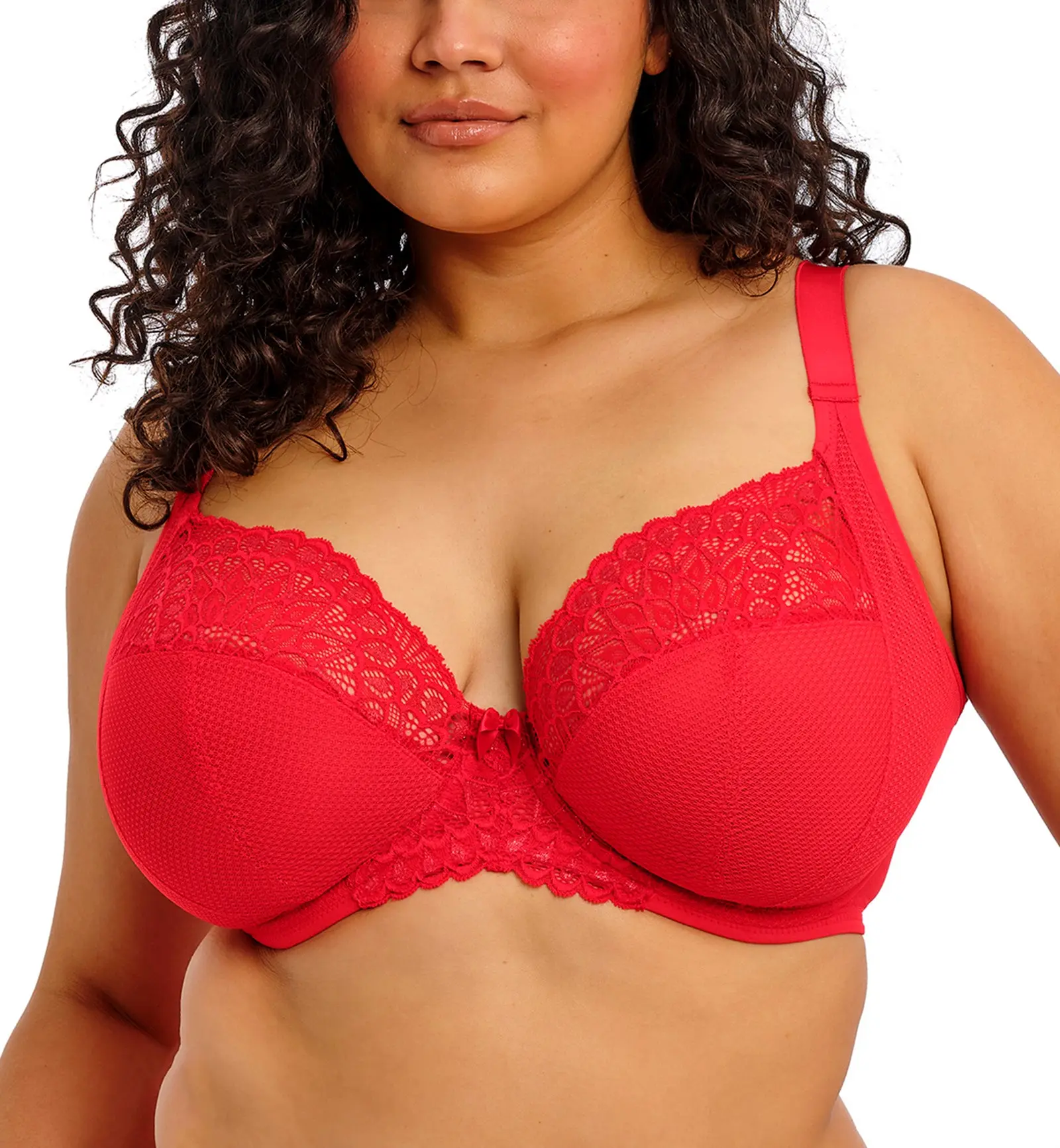 Elomi Tiernie Plunge Underwire Bra (303334) - Red