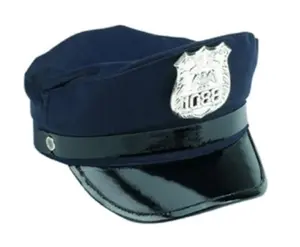 Aeromax PS-CAP 5" x 1" x 13" Learning and Education Jr. Police Officer Cap