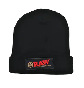 RAW Beanie Black
