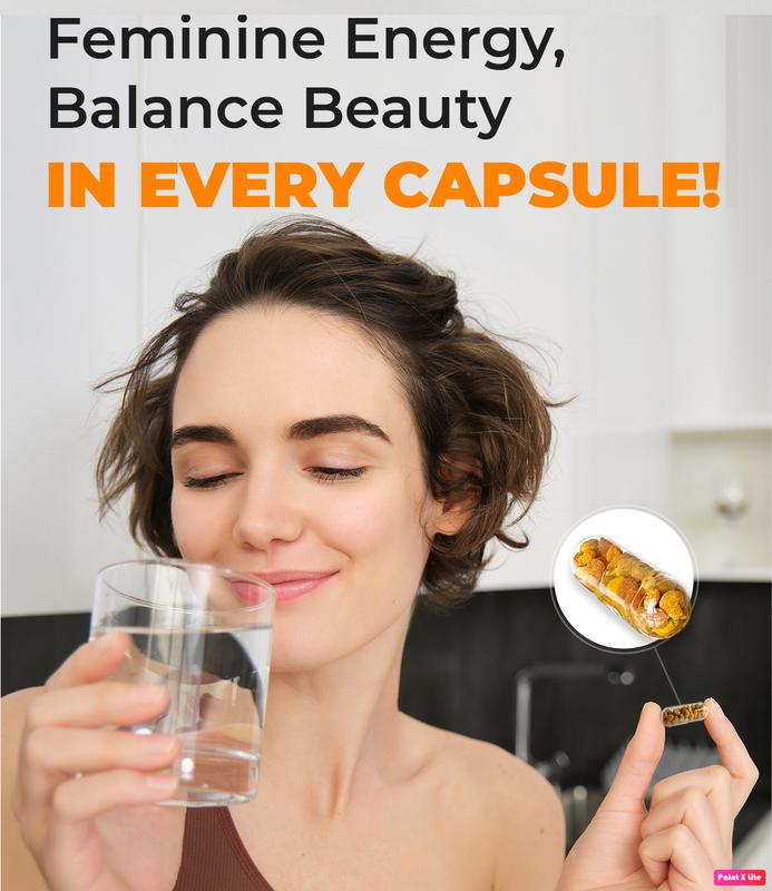 Bee Pollen with Vitamin C, 180 Capsules, Organic Dietary Supplement, Fermented Multivitamin Probiotic Superfood Vital Proteins Immune Support & Energy