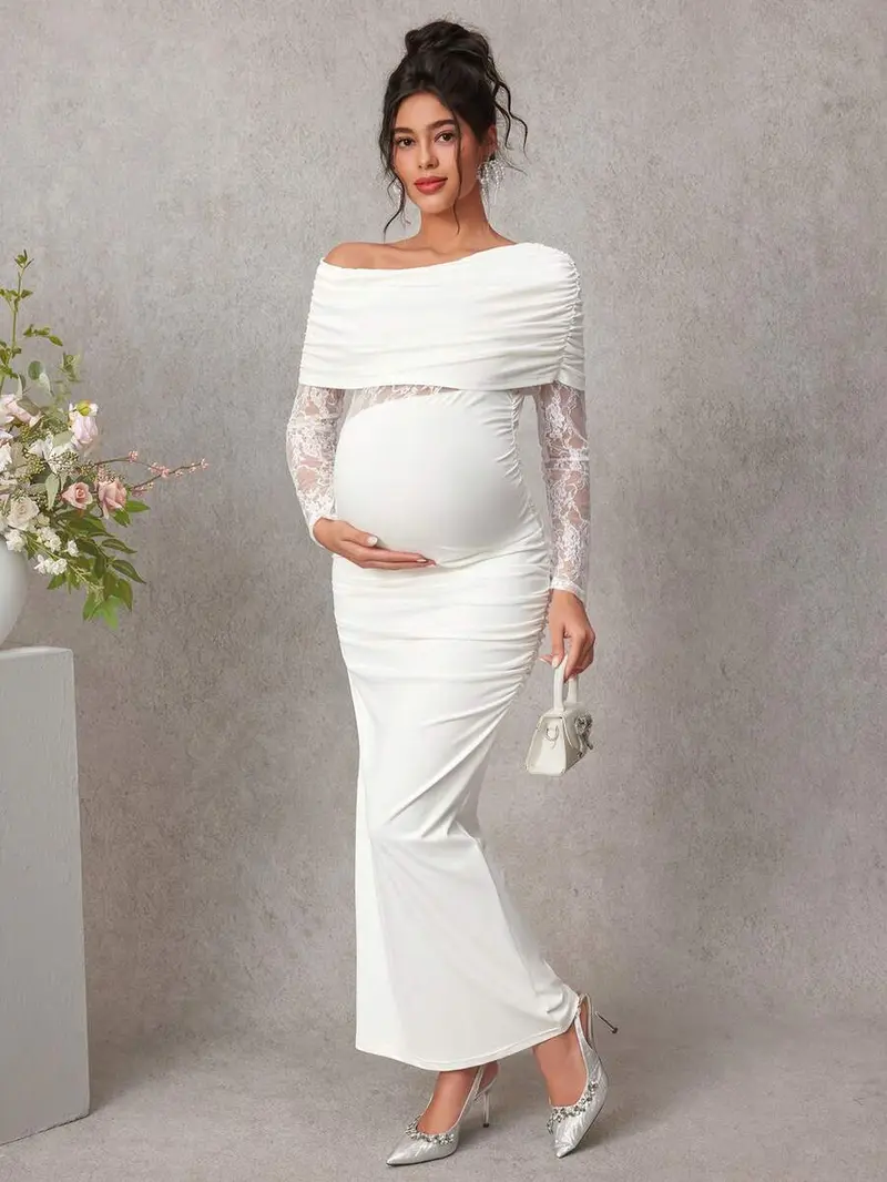 white maternity dress for gender reveal - TikTok Shop white maternity dress for gender reveal - TikTok Shop