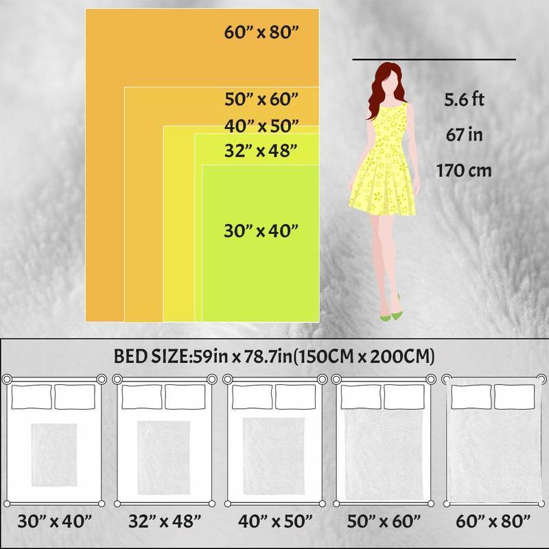 Custom-Made  Flannel Blankets: DIY Photo & Text Options, Tailored for Mom, Dad, Girlfriend/Boyfriend & Married Couples Locally Produced in the USA
