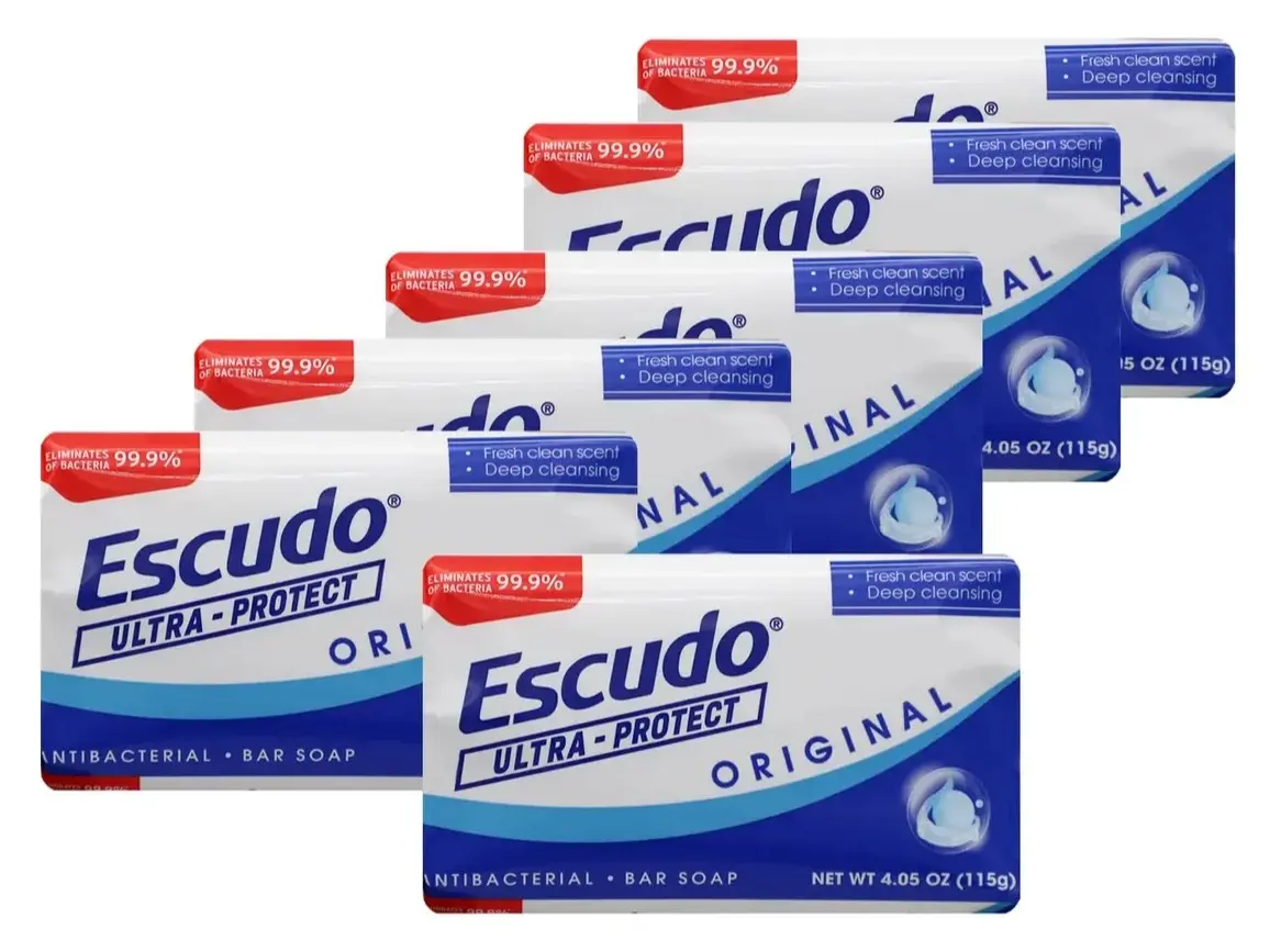 Escudo Ultra-Protect Original Antibacterial Bar Soap, 4.05 OZ 6-pack