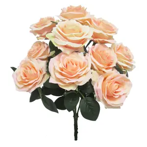 Blush Peach Rose Bouquet