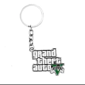 GTA V Silver Keychain - Fashion Accessories - Costume Jewelry & Accessories