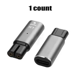 Shaver Adapter Charging Converter, Beard Trimmer Connector Compatible with QP2520 & MG Series