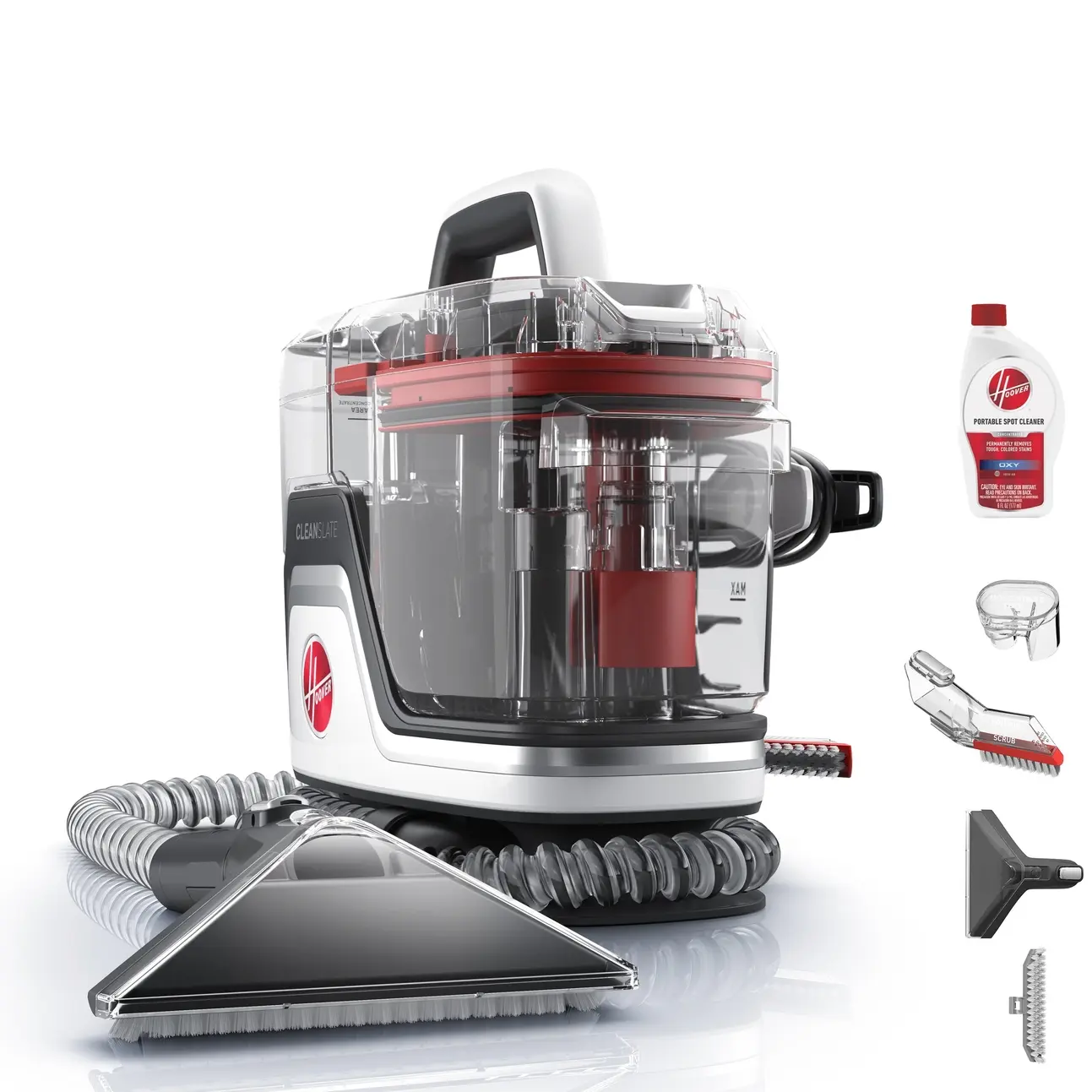 Hoover CleanSlate, Portable Spot Cleaner, for Carpet, Upholstery & Stairs, Pet Stain Removal, Lightweight, FH14010