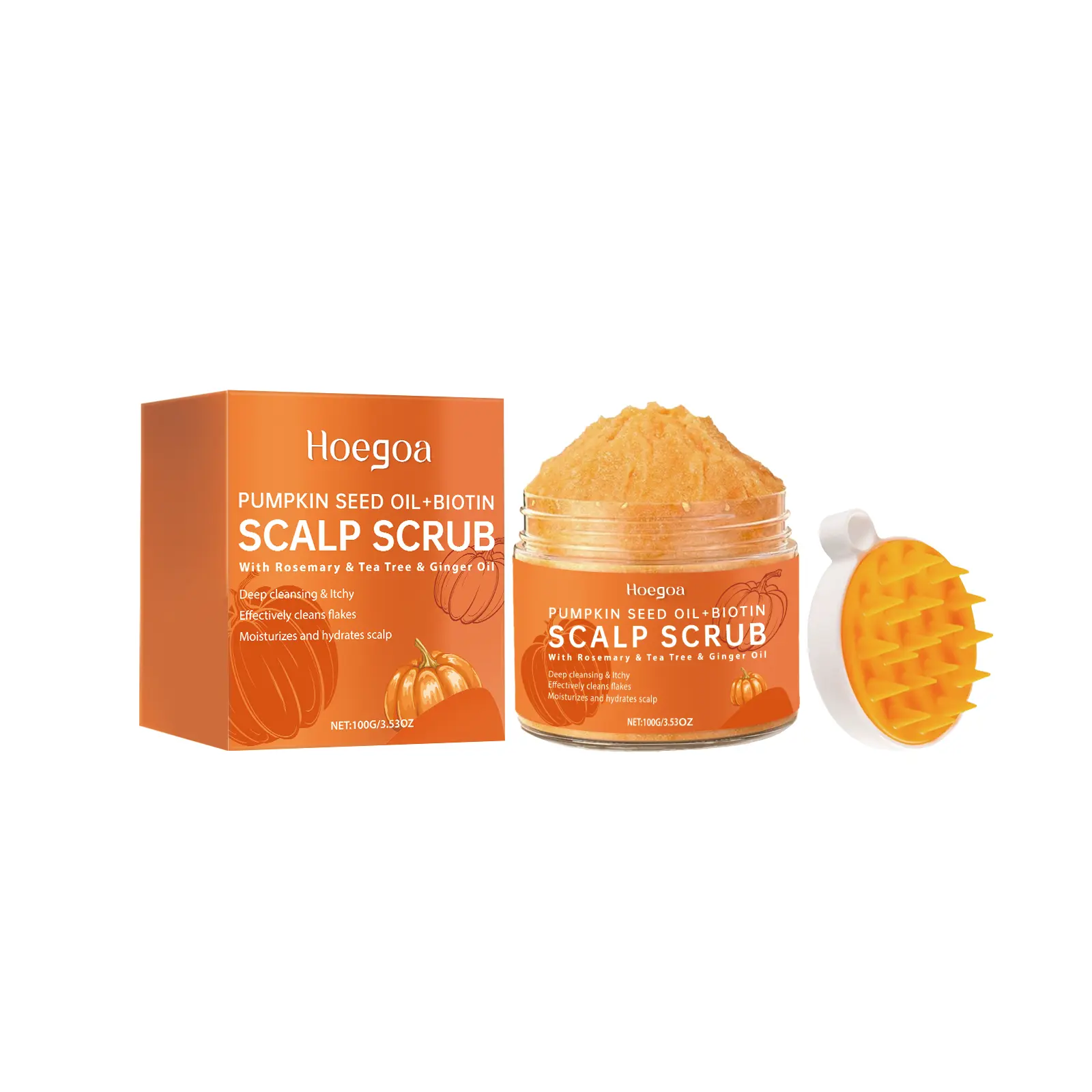 The Scalp Nourishing Scrub Gently Cleanses The Stratum Corneum, Cares For The Scalp, And Makes It Smooth, Moisturizing And Refreshing
