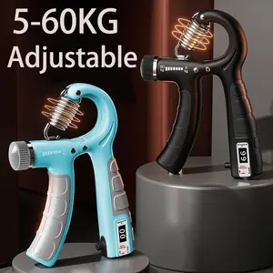 Hand Grip Strength Trainer Adjustable Resistance 11-132 lb Forearm Exerciser, Grip Trainer with Counting Function, Adjustable Hand Strength Device, Exercise Equipment, Strength Training Equipment, Home Fitness Equipment