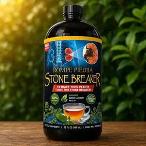 Rompe Piedra Stone Breaker Herbal Liquid Supplement 32 fl oz (946 mL) | Plant-Based Botanical Formula | Daily Wellness Support