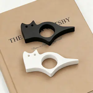 Cat Thumb Book Page Holder, Creative Reading Bookmark Gift, Available in & Colors, Perfect for Book Lovers, Book Accessories