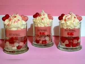 Love Spell Hearts Candle. Large 13 oz. Soy Candle/Hearts Soy Candle. Strongly Scented Candle