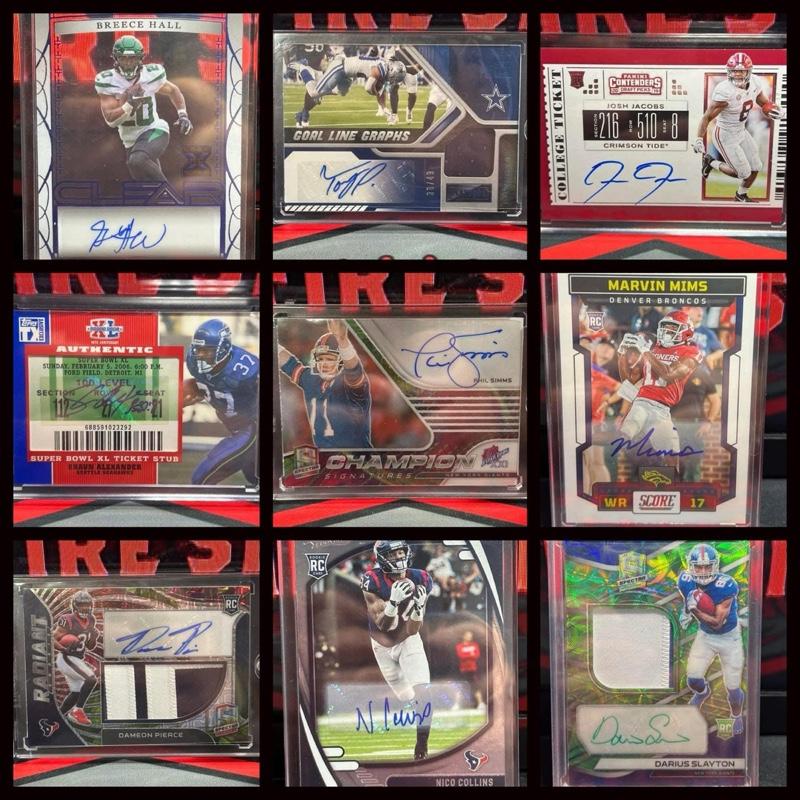 Clearly Football 648 Autograph Pack with One Card Per Pack
