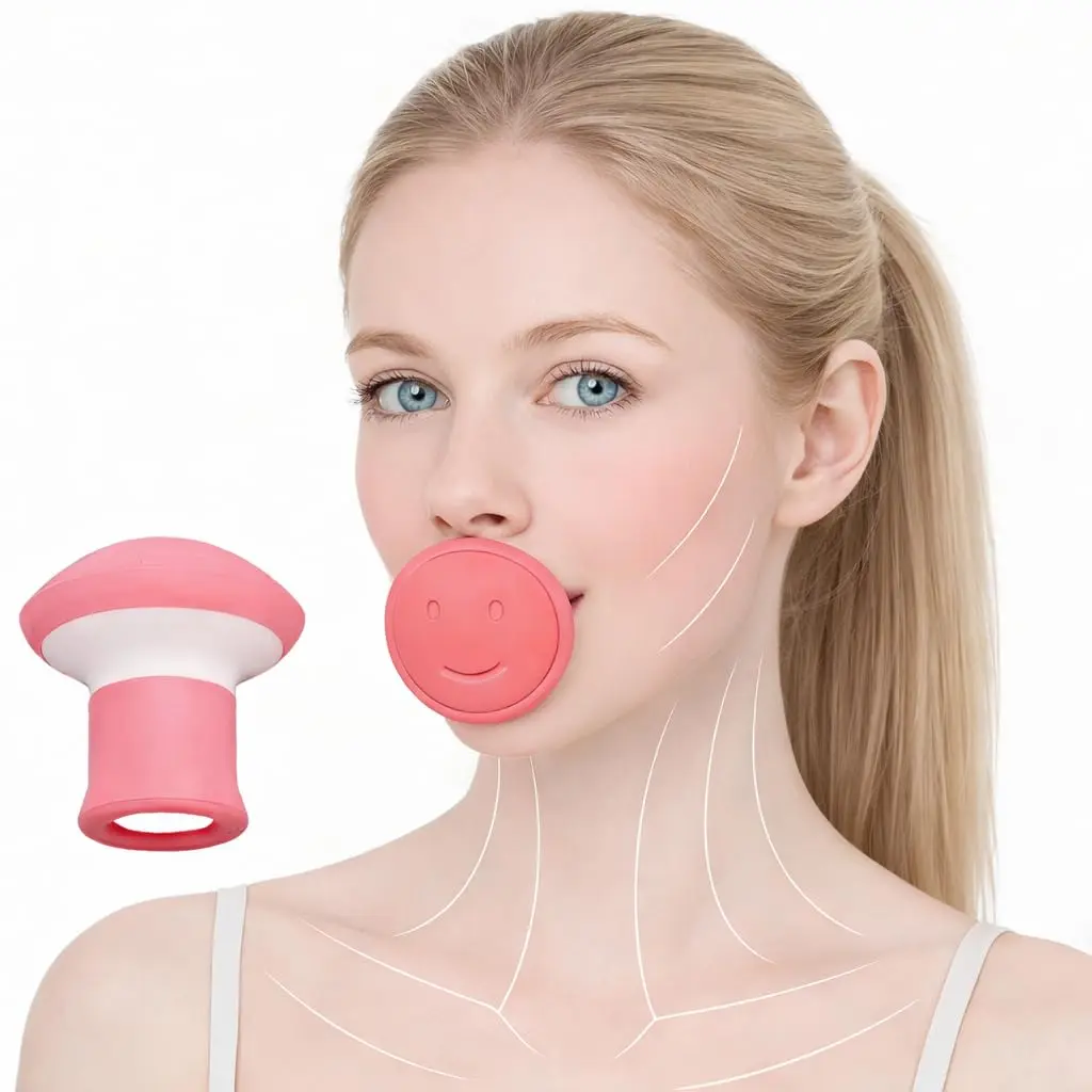 Jaw Exerciser for Jawline & Double Chin Reduction Face & Neck Workout ...