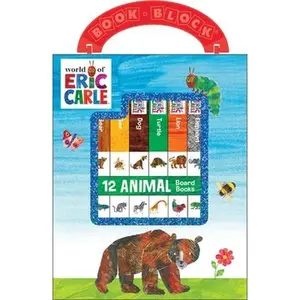 World of Eric Carle: 12 Animal Board Books -- Pi Kids, Mixed Media Product