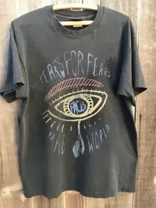 Tears for Fears Band Charcoal Short Sleeve Cotton T-shirt Unisex