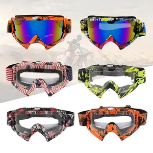 Off-road motorcycle goggles, ski glasses, outdoor sports riding goggles, retro glasses