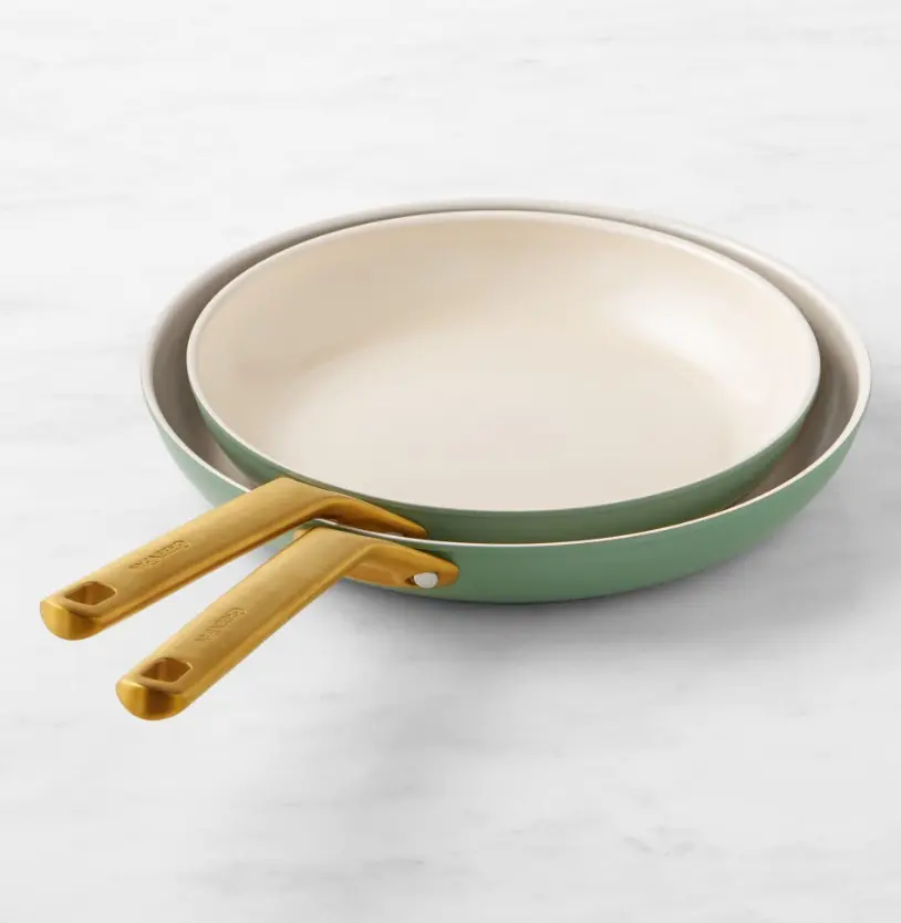GreenPan Reserve Pro Ceramic Nonstick Fry Pan, Set of 2