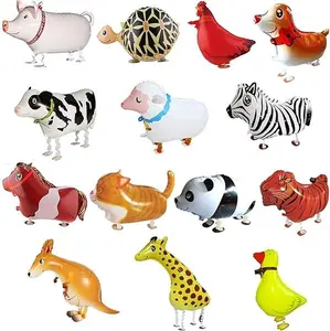 14pc Animal Balloons Pet Balloons Farm Animal Balloon for Kids Gift Birthday Party Decor