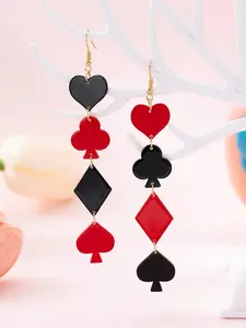 Acrylic Playing Cards Set, Plum Blossom & Peach Design, Ideal Gift for Card Enthusiasts, Durable Material, Perfect for Collectors