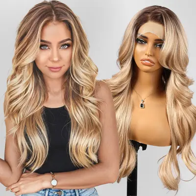 Blond Shaggy Hair TikTok Shop