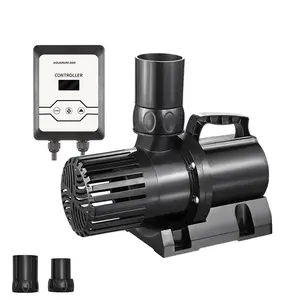 Aqua Dream 4230 GPH Corrosion-Proof External Submersible Water Pump - Variable Speed with Variable Frequency Controller, Removable Net Cover for Pond, Aquarium, Water Transfer Pump