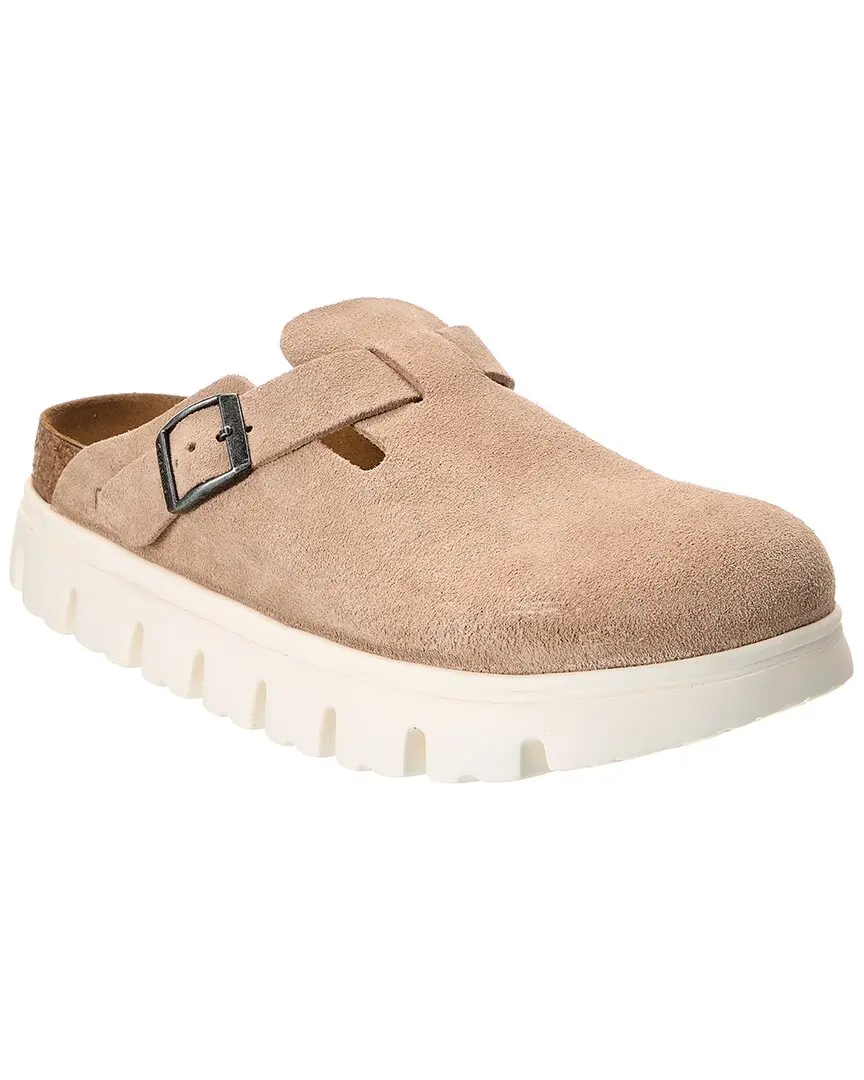 Papillio by Birkenstock Boston Chunky Narrow Suede Clog