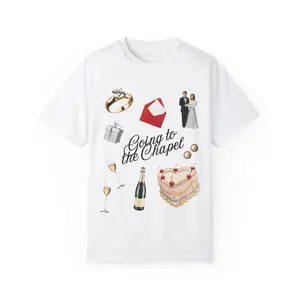 GOING TO THE CHAPEL Graphic Tee, Trendy Unisex T-Shirt, Gift for Her, Casual Wear, Birthday, Summer Vibe, Streetwear