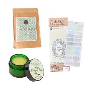 Nail'd It! | Gel Nails & Lamp | Māmaki Balm | Coffee Scrub | Gift Set