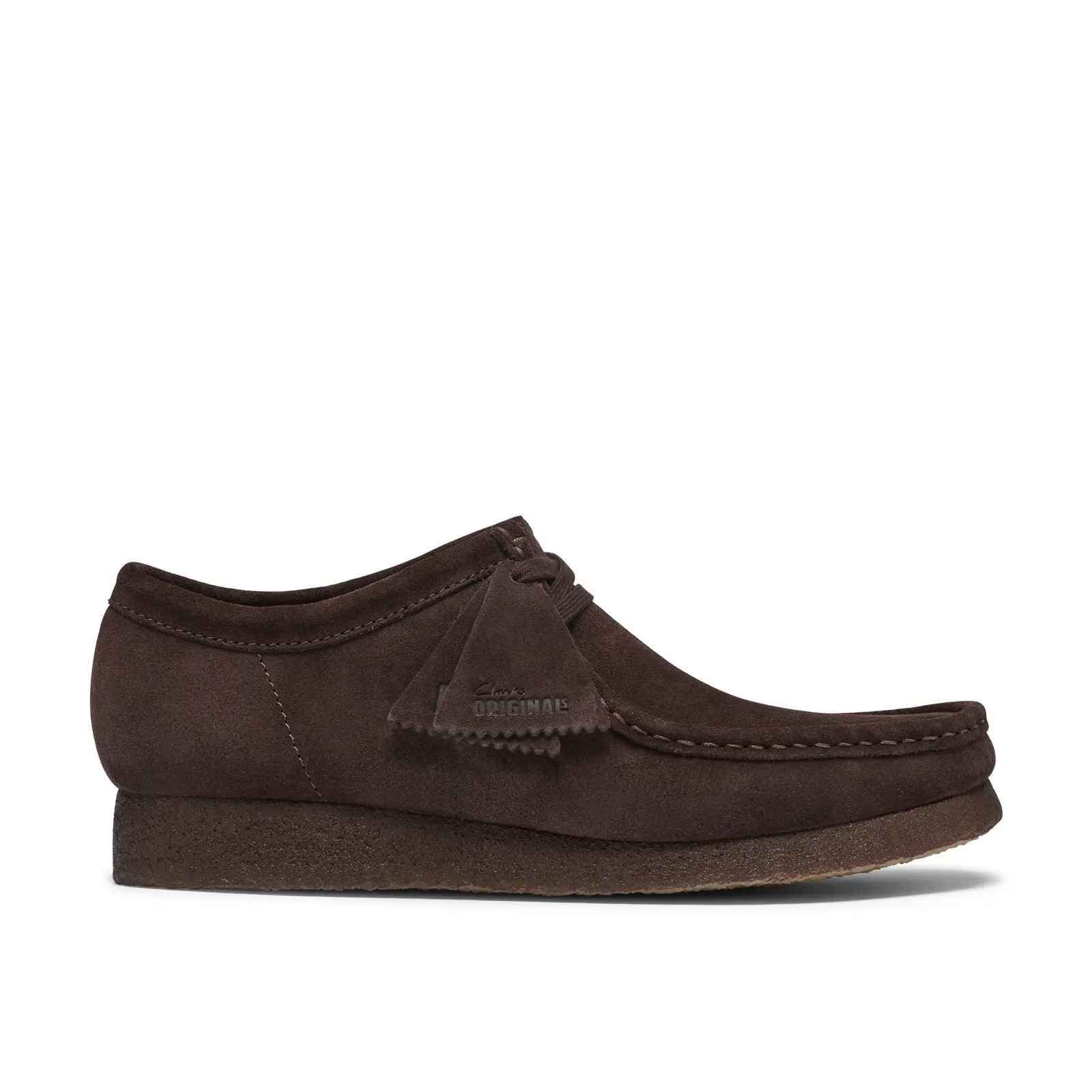 Clarks Wallabee 26329521 Mens Brown Suede Oxfords & Lace Ups Casual Shoes