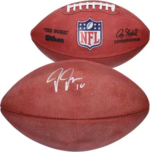 Justin Jefferson Minnesota Vikings Autographed Full Color Duke Pro Football - Fanatics Authentic Certified
