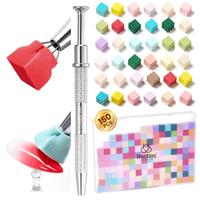 150Pcs Mini Colorful Sponge with Grabbing Pen