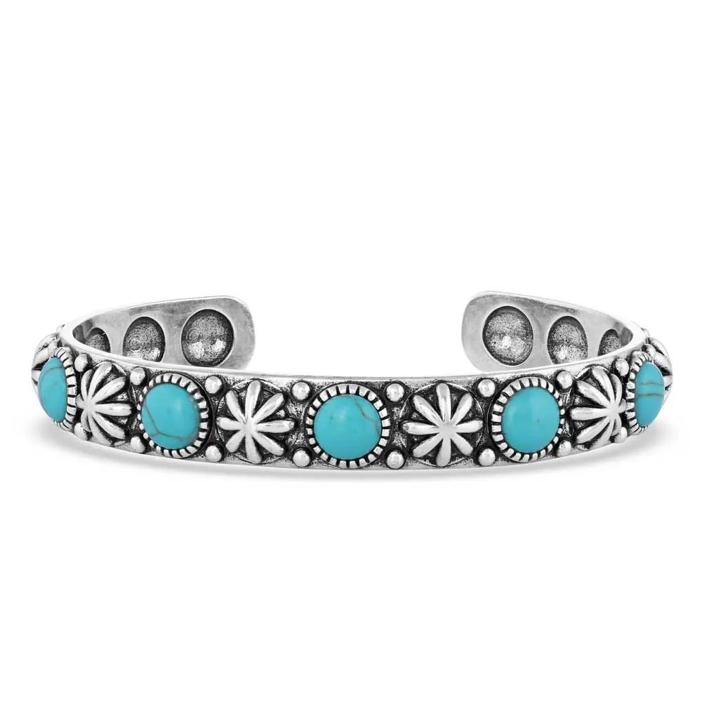 Montana Silversmiths Ladies Starlight Starbrite Cuff Bracelet BC5031