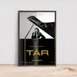 Tár Movie Poster Tar Movie Wall Art Cate Blanchett Classic film-Poster Gift- Room Decor Wall Art-2023 Film