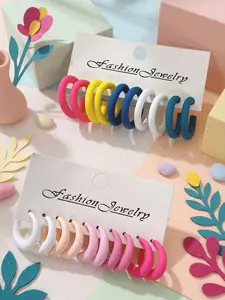 Women's Ring Earrings Set, 20pcs Daily Wear Jewelry, Perfect Holiday Gift Idea, Stylish Accessory for Women