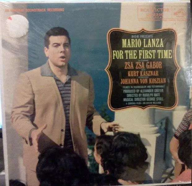 Mario Lanza - For The First Time (1959, RCA Victor Red Seal) VG+/VG+