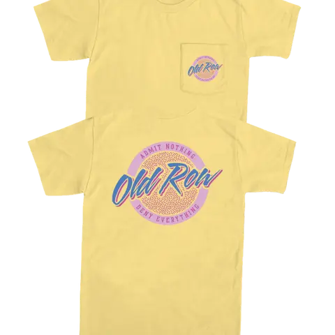 Old Row - Circle Logo Pocket 90s graphic tees