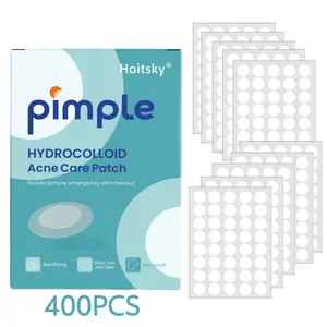 400/800pcs Gentle Acne Patches, Pimple Patches, Low Sensitivity, Invisible & Non-Irritating, Fragrance-Free & Breathable, Various Quantities Available
