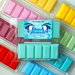 Aqua Rhapsody Wax Melt | Pretty Guardian Anime Wax Melt Bundle | 2 oz Vegan Snap Bar
